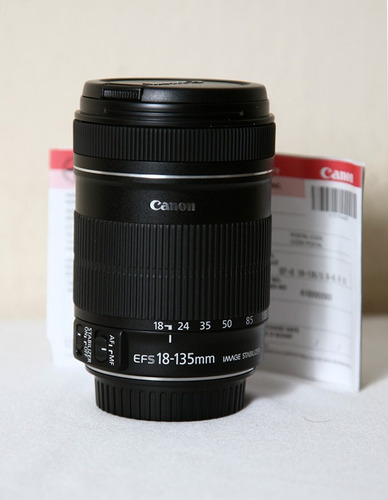 Canon Efs 18 135mm Is Con Estabilizador De Imagen Exelente Canon Ef-s Negro (Usado)