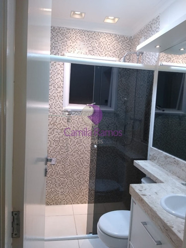 Imagem 13 de 19 de Excelente Sobrado À Venda Em Condomínio Fechado (vitória Park), Chácara Faggion, Suzano/sp. - So0246 - 68334452