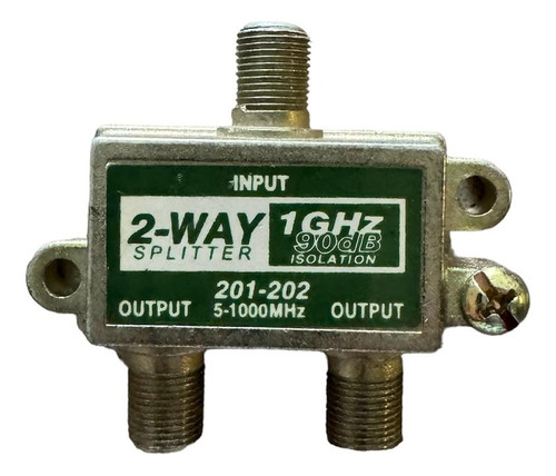 Divisor De 2 Salidas (splitter) 1 Ghz