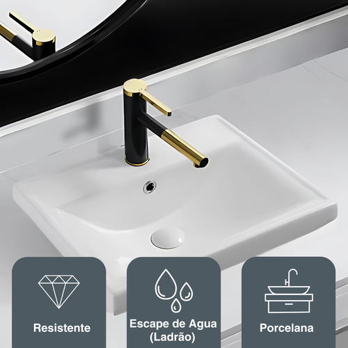 Cuba De Embutir De Ceramica Mx226 Com Extravasor Moderno