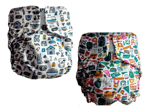 Pañales Ecologicos De Tela Lavables Con Absorvente