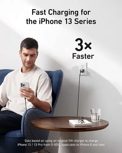 Anker 511 Charger, Nano Pro, Usb C, Piq 3.0, 20w, For Iph Aa