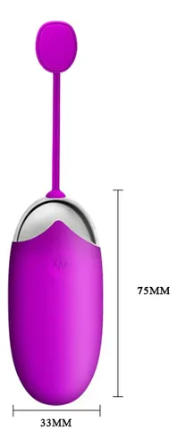 Vibrador Bluetooth Inalámbrico App Móvil Pretty Love Huevo