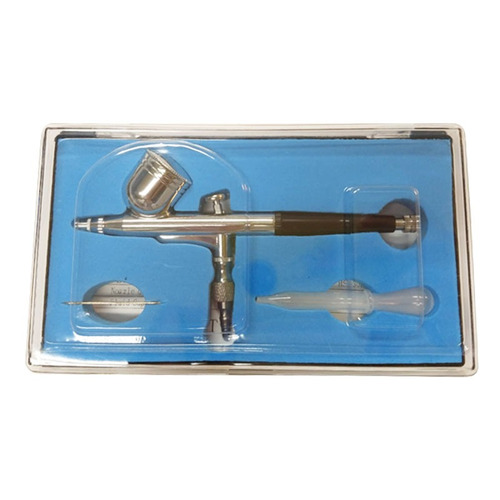 Aerografo Dupla Ação Copo Fixo Bico 0,3 W030f + Mini Filtro
