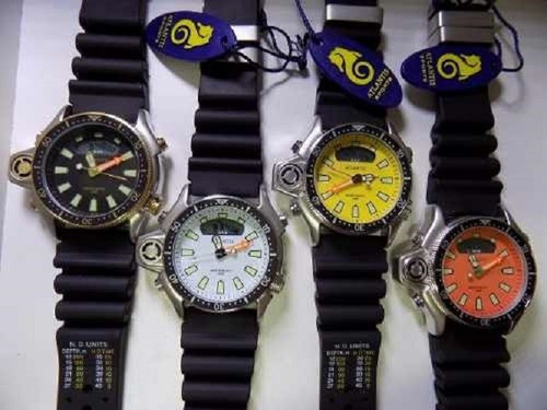 Relogio Aqualand Original Atlantis Borracha