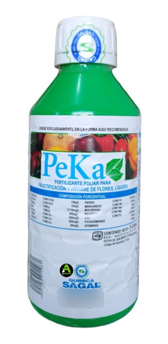 1 L Peka Nutriente Floracion Y Fruto Sagal