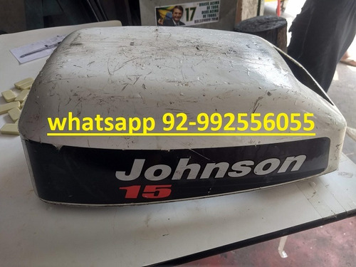 Imagem 1 de 2 de Capo Para Motor De Popa Johnson 15hp 2t
