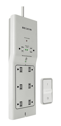 Belkin Conserve Switch Energy-saving Surge Protector With Re