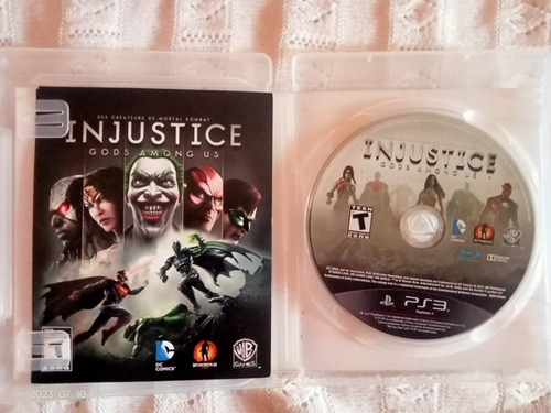 Injustice Gods Amongs Us Ps3 Impecable De Colección. (Usado)