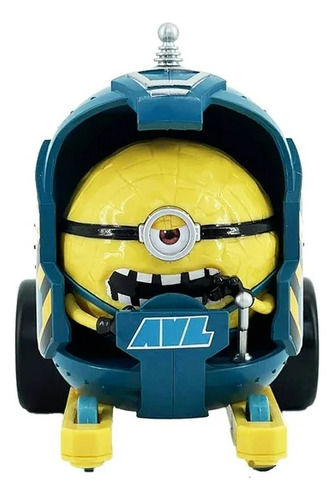 Minions Vehículo Coleccionable Carro Fricción Minion Jerry Minion Jerry Azul