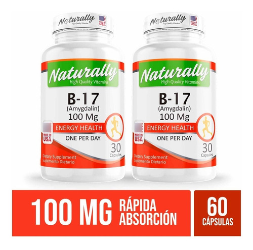 Promo X 2 Vitamina B17 100mg - Unidad a $3167