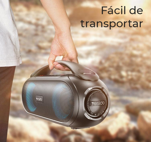 Altavoz Parlante Yesido Ysw19 Bluetooth Portátil 40w Ipx5