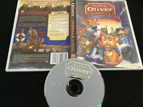 Oliver Y Su Pandilla Disney Dvd