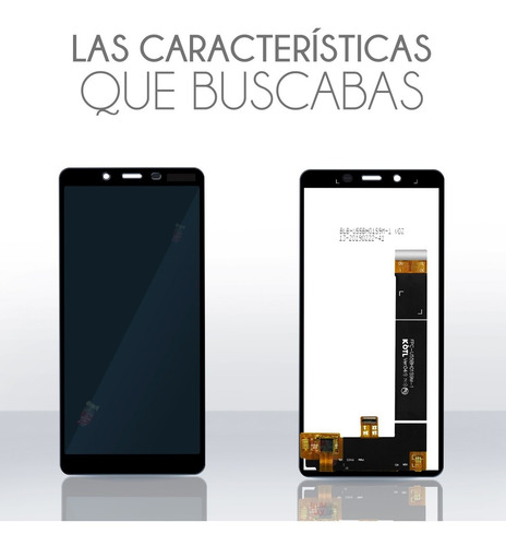 Imagen 6 de 10 de Pantalla Nokia 1 Plus Completa Display Touch