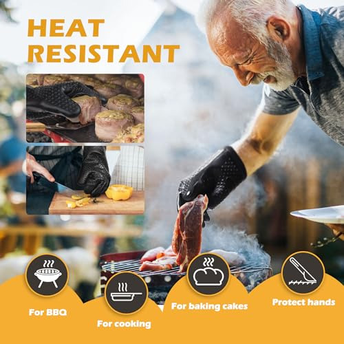 Manoplas De Horno De Silicona Resistentes Al Calor Hasta 50