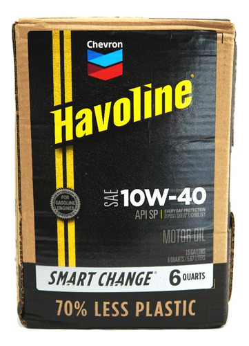 Aceite Havoline Mineral 10w40 5.67l Tienda Fisica