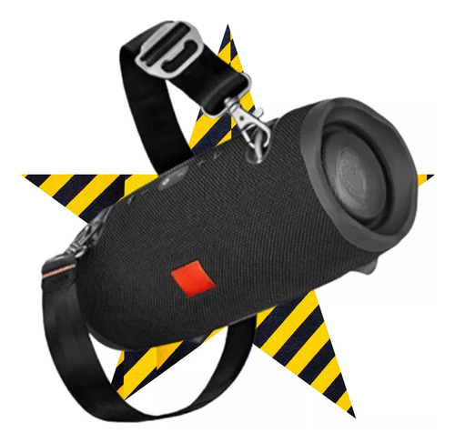 Caixa De Som Bluetooth Portátil Resiste Agua C/ Alça 5.1 Nov