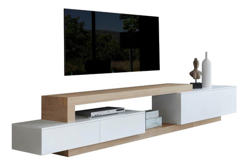 Mueble De Tv Minimalista Composición 5.05