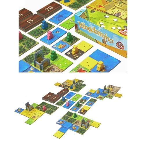 2 Pack Kingdomino Tablero De Juego Spiel Des Jahes Azul Nara