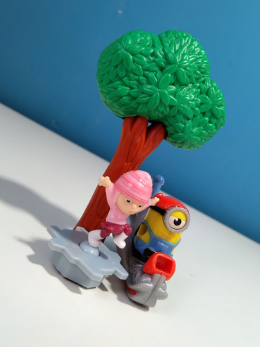 Muñecos Stuart Minion Y Edith X 2 (mi Villano Favorito) (Usado)