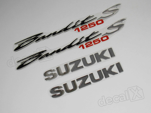 Adesivo Emblema Resinado Compatível Suzuki Bandit 1250s Re14