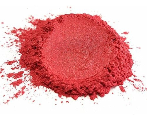 18 Onzas Momo Rojo Polvo De Mica Pigmentos Resina Pintura Ep