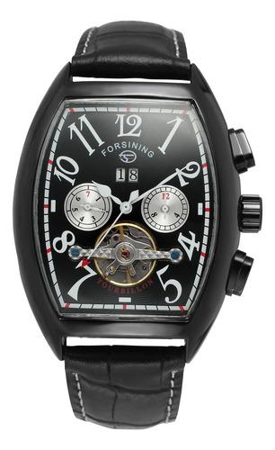 Forsining Reloj Rectangular Automático De Cuerda Automática