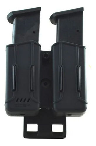 Porta Cargador Doble Polimero Tactico Universal 9mm .40 .45