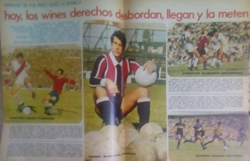 El Grafico 2695 Platense 0 Chacarita 2, Boca 1 Newells 2 (Usado)
