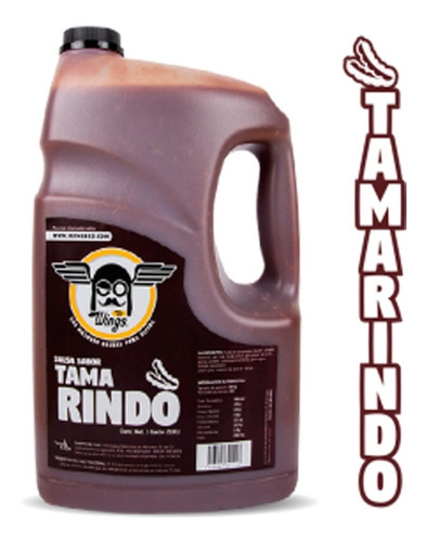 Salsa Tamarindo Mr. Wings 3.8 Lt. (5 Pzs)