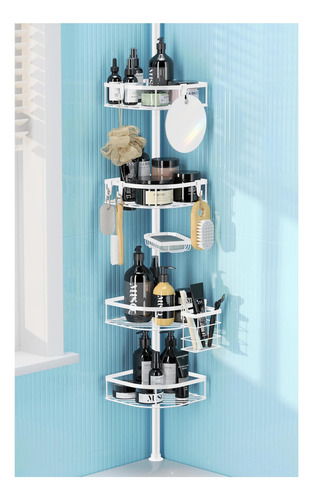 Timiano Shower Caddy Tension Pole, Ducha Caddy 4