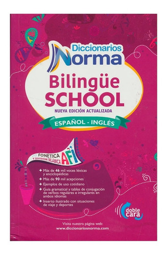 Diccionario Bilingue Double Face Norma