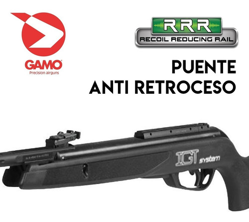 Imagen 3 de 10 de Rifle Aire Comprimido Gamo Black Bear Igt Nitro Piston Caza