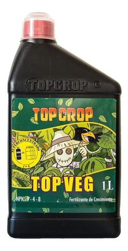 Top Crop Vege Fertilizante Crecimiento 1lt