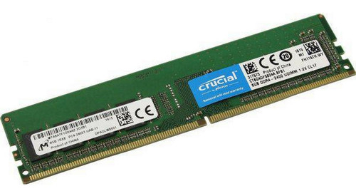 Computadora Pc Memoria Ram Crucial 8 Gb Ddr4 Pc4-19200 Pc