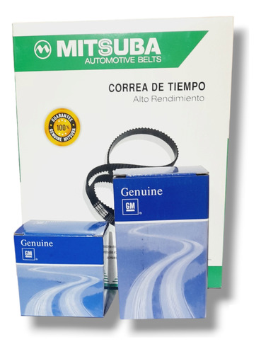 Kit Correa Tiempo Chevrolet Aveo 1.6 Mitsuba Doble Costura