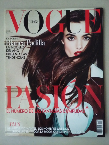 Revista Vogue España Spain Febrero 2015 Blanca Padilla.