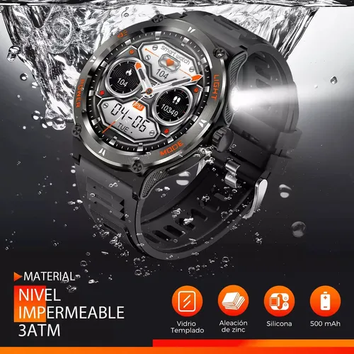 Smartwatch 3atm Impermeable 1.53 Kt76 Reloj Hombre Deporte | Mismo precio  en cuotas