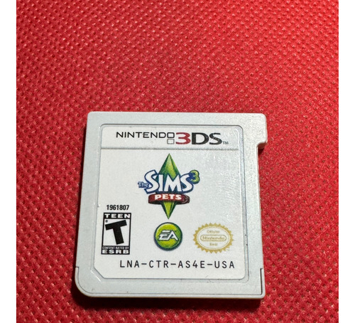 The Sims Pets 3 Nintendo 3ds Original