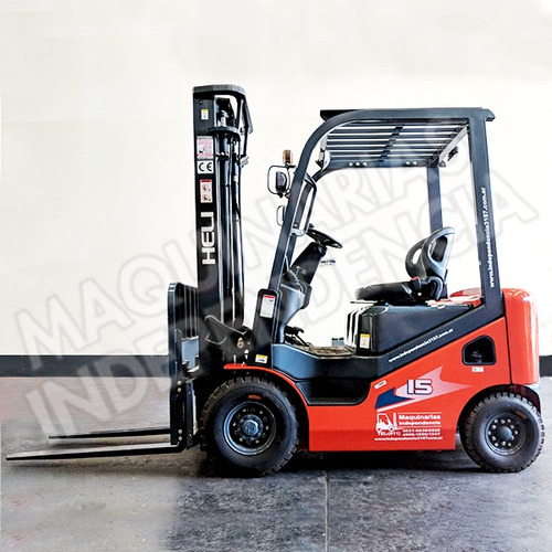 Imagen 5 de 11 de Autoelevador Heli 1500 Kg Nafta Cpqd15 Nissan Desplazador