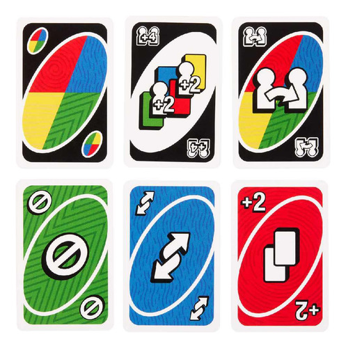 Juego De Cartas Uno Teams +7 Mattel