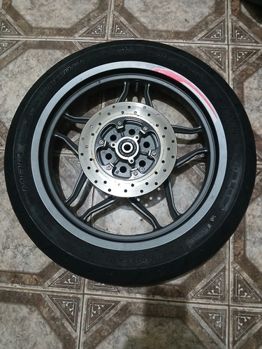 Llanta Trasera Bajaj Rouser Ns200 Ug2024 Gris Oscuro