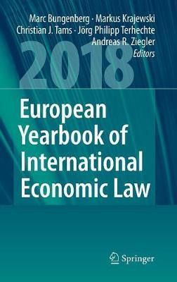 Libro European Yearbook Of International Economic Law 201...