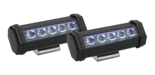 Neblineros De 5 Led Estrobo Para Moto Fijo-strobo/ 12 Volt