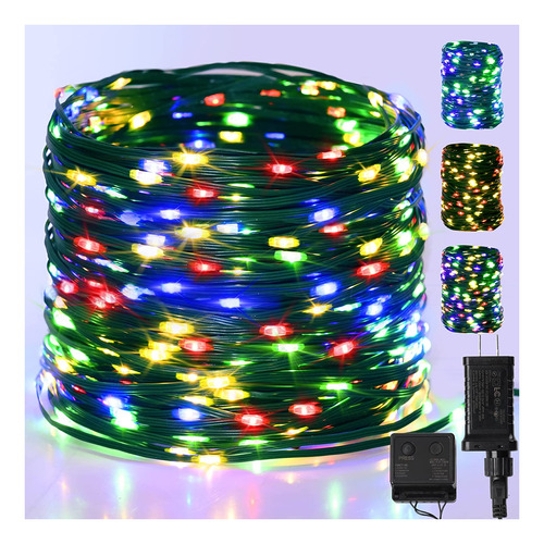 Cadena De Luces De Navidad Al Aire Libre 600led Ip65 Im...