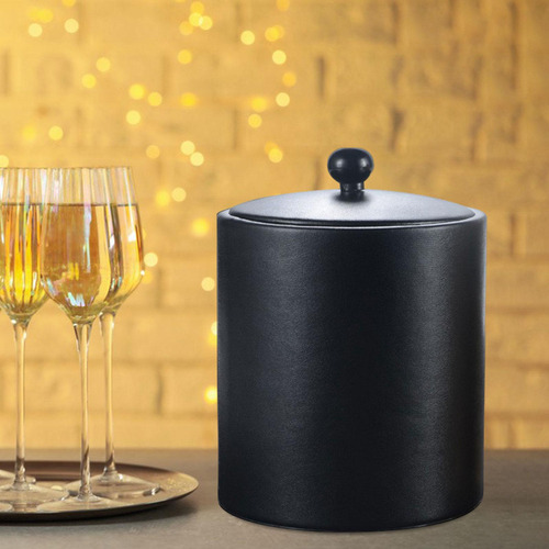 Cubo De Hielo Con Tapa Con Aislamiento De Doble Pared Sin