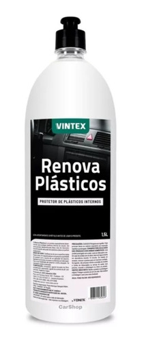 Renova Plásticos 1,5l Vintex Revitalizador Painel Vonixx