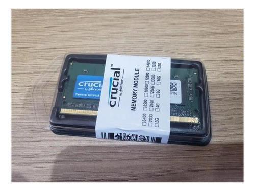 Memória Crucial 16gb Ddr4 2666 Sodimm - Melhore Seu Notebook