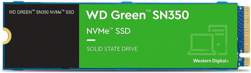 Disco sólido SSD interno Western Digital WD Green SN350 Wds200t3g0c 2TB azul