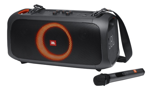 Parlante Jbl Partybox On-the-go 100w Portátil Con Micrófono